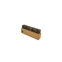 Waldkraft Nagelbürste schmal aus Buchenholz,  geölt,  9, 5 cm 10040 01 24 600,  Holzbürste mit grauen Naturborsten