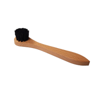Waldkraft Pilzbürste aus Buchenholz,  geölt,  17, 5 cm 10007 01 22 600,  Holzbürste mit dunklen Naturborsten
