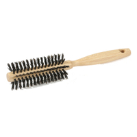 Waldkraft Rundbürste mit schwarzen Naturborsten 10059 01 22 600,  Duchmesser: 4, 5 cm