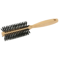 Waldkraft Rundbürste mit schwarzen Naturborsten 10060 01 22 600,  Duchmesser: 4, 8 cm