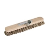 Waldkraft Schrubber mit Halter aus Buchenholz,  gewachst,  30 cm 10084 01 03 600,  Holzschrubber mit Union Borsten