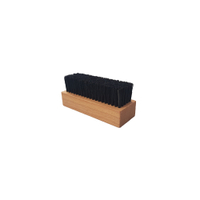 Waldkraft Sneakerbürste aus Buchenholz,  geölt,  9, 5 cm 10095 01 22 600,  Holzbürste mit schwarzen Naturborsten