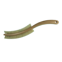 Waldkraft Trockenmassagebürste Allo,  lackiert,  43 cm 10044 01 21 600,  Holzbürste mit hellen Naturborsten