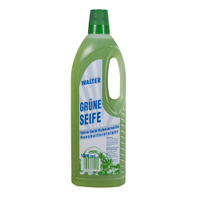 Walter Grüne Seife flüssige Schmierseife 60114800,  1 Liter - Flasche