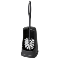 WC-Garnitur Ständerform aus Kunststoff-Regranulat,  anthrazit 09385330,  1 Stück - Länge: 36, 5 cm