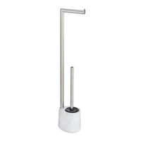 WENKO Adrada Stand WC-Garnitur 23745100,  Maße (B x H x T): 13 x 72 x 9, 5 cm