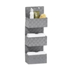 WENKO Adria Organizer 22075100,  Maße (B x H x T): 25 x 72 x 15, 5 cm,  grau