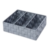 WENKO Adria Organizer,  3 Fächer 21532800,  Farbe: Grau