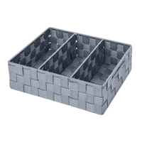 WENKO Adria Organizer,  3 Fächer 21532800,  Farbe: Grau