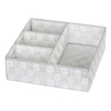 WENKO Adria Organizer,  4 Fächer 20981100,  Farbe: weiß