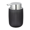 WENKO Agropoli Seifenspender 24490100,  Farbe: grau