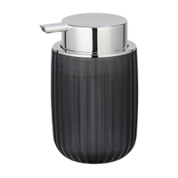 WENKO Agropoli Seifenspender 24490100,  Farbe: grau