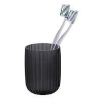 WENKO Agropoli Zahnbürstenhalter 24489100,  Farbe: grau
