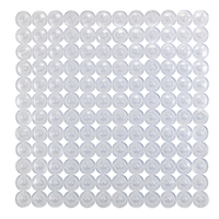 WENKO Antirutschmatte Belem,  transparent,  54 x 54 cm 24703100,  Maße (L x B): 54 x 54 cm