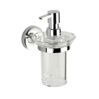 WENKO Arcole Power-Loc Seifenspender,  170 ml 23418100,  Chrom