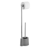 WENKO Avola Stand WC-Garnitur 22990100,  Farbe: grau