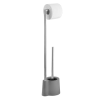 WENKO Avola Stand WC-Garnitur 22990100,  Farbe: grau
