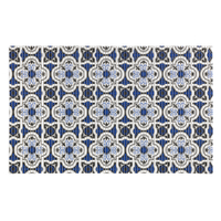 WENKO Badematte,  50 x 80 cm,  gemustert 24545100,  Muster: Murcia