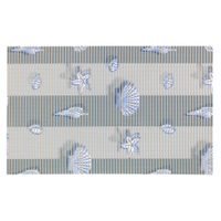 WENKO Badematte,  50 x 80 cm,  gemustert 24549100,  Muster: Mare