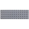 WENKO Badematte,  65 x 200 cm,  gemustert 24537100,  Muster: Murcia