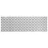 WENKO Badematte,  65 x 200 cm,  gemustert 24554100,  Muster: flow grau
