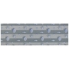 WENKO Badematte,  65 x 200 cm,  gemustert 24558100,  Muster: Mare