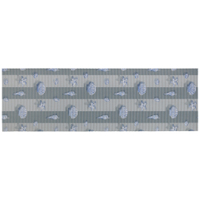WENKO Badematte,  65 x 200 cm,  gemustert 24558100,  Muster: Mare