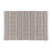 WENKO Badematte,  aus recycelten PET Flaschen,  50 x 80 cm 24868100,  Muster: Shaki