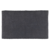 WENKO Badematte Mona,  50 x 80 cm,  Grau 24869100,  Maße (L x B): 50 x 80 cm