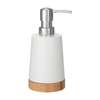WENKO Bamboo Seifenspender 17678100,  Füllmenge: 330 ml,  Keramik