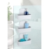 WENKO Barcelona Duschcaddy 23961100,  Maße (B x H x T): 26 x 24 x 9 cm,  weiß