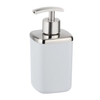 WENKO Barcelona Seifenspender 23956100,  Maße (B x H x T): 7 x 16 x 7 cm,  weiß
