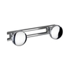 WENKO Basic Hakenleiste,  Edelstahl 22751100,  1 Stück,  2 Haken
