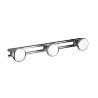 WENKO Basic Hakenleiste,  Edelstahl 22752100,  1 Stück,  3 Haken