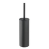 WENKO Bosio Black WC-Garnitur,  geschlossene Form 24329100,  Farbe: schwarz / mattiert
