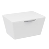WENKO Brasil Aufbewahrungsbox mit Deckel 22597100,  Farbe: weiß