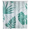 WENKO Brasil Duschvorhang,  180 x 200 cm 23820100,  Farbe: grün