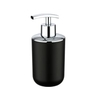 WENKO Brasil Seifenspender 21209100,  Farbe: schwarz