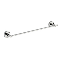 WENKO Capri Vacuum-Loc Badetuchstange 22320100,  1 Stück,  1 Arm