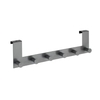 WENKO Celano Türgarderobe 23723100,  Maße (B x H x T): 39 x 11 x 7, 5 cm,  grau