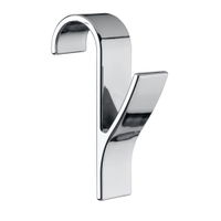 WENKO Chrom Haken für Handtuchheizkörper 4468162100,  1 Set = 2 Stück