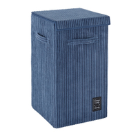 WENKO Cora Wäschesammler,  63 Liter 62043100,  Farbe: blau