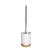 WENKO Corc White WC-Garnitur 22625100,  Kork/ Weiß