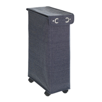 WENKO Corno Prime Wäschesammler,  43 Liter 62135100,  Farbe: blau