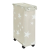 WENKO Corno Stella Wäschesammler,  43 Liter 62140100,  1 Stück,  Maße (B: 18, 5 cm x H: 60 cm x T: 40 cm9