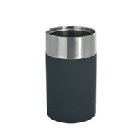 WENKO Creta Zahnputzbecher 19973100,  Black