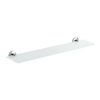 WENKO Cuba Glasablage 22175100,  Chrom/ Satiniert