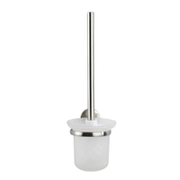 WENKO Cuba WC-Garnitur 24298100,  Farbe: silber / mattiert