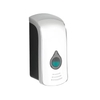 WENKO Desinfektionsmittelspender Ranera L,  740 ml 24584100,  Farbe: chrom