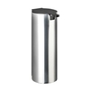 WENKO Detroit Turbo-Loc Wand-Seifenspender,  240 ml 23354100,  Metall/ Edelstahl